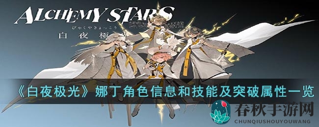 《白夜极光》娜丁：雷属英雄深度解析，解锁战斗无限可能